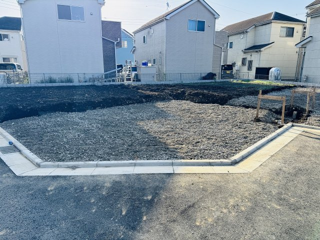八王子市　上壱分方町　建築条件無し売地　第２期の前面道路含む現地写真|～5ｍ道路に面しています～