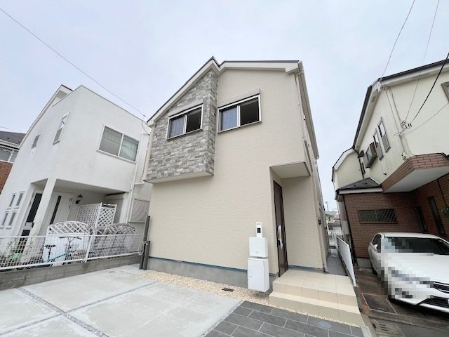 茅ヶ崎市松が丘2丁目　新築戸建の外観|建物完成致しました♪