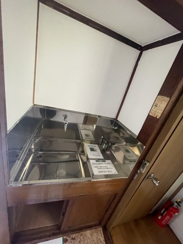 吉野荘のキッチン|お料理しやすいキッチンです