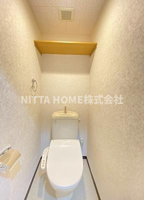 ユーミーセレーノのトイレ|ウォシュレットも完備●
