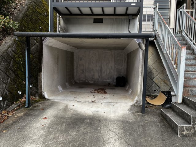 福地の駐車場