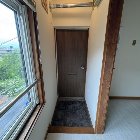 ニューグリーンコーポの玄関