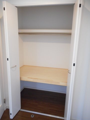 ちょっとした収納スペースも充実しています