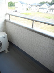 広々としたバルコニーです