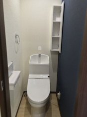 シンプルで使いやすいトイレです