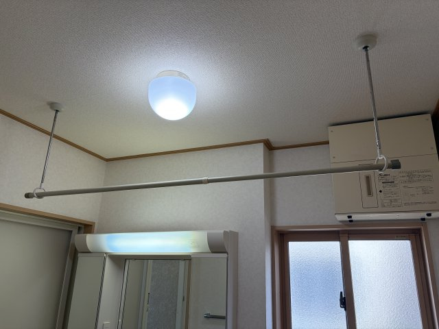 寺内イサノ貸家の設備|室内物干し