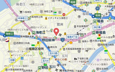 【地図】 | メゾンクラウン鷺洲