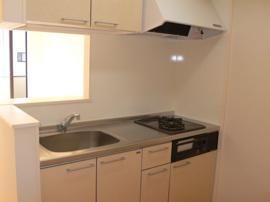 対面キッチンです