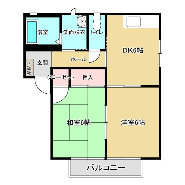 ヴィルセゾンの間取り