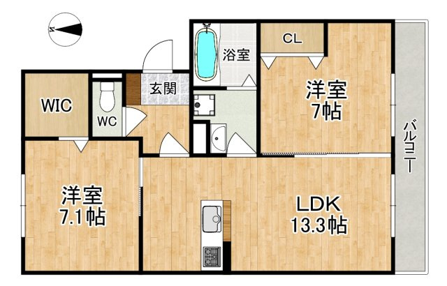 リシェエンファントの居間・リビング