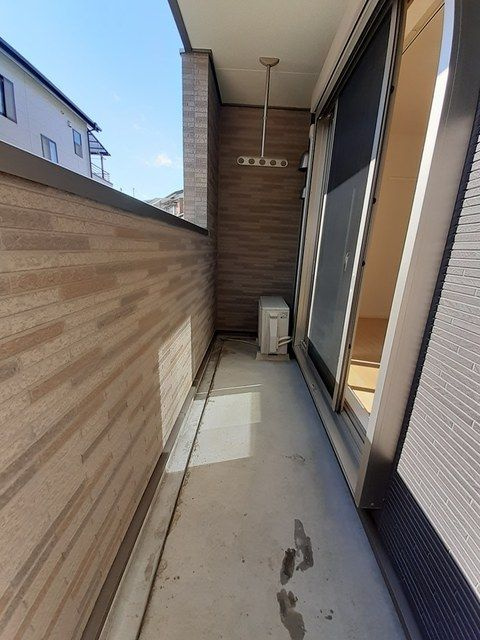 ヌーベル武蔵浦和のバルコニー