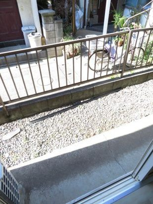 スワンハイムNのバルコニー