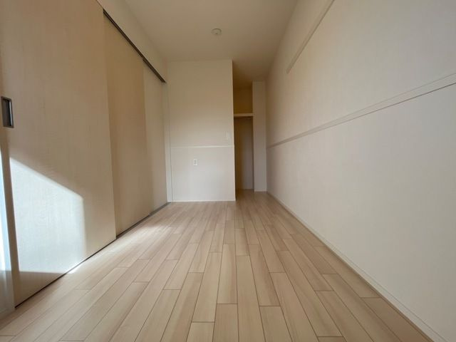 熊本市南区八幡８丁目のアパートの玄関
