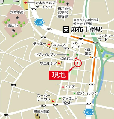 【地図】 | エタニティ麻布十番