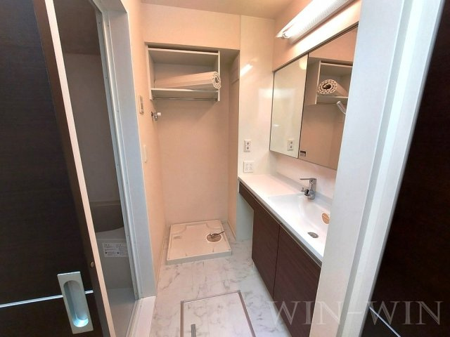 ぱるタウン Aの洗面所