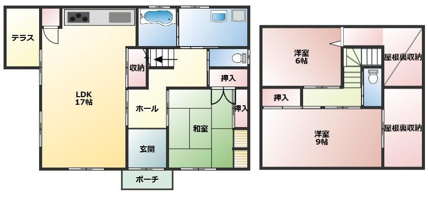 【間取り】の画像