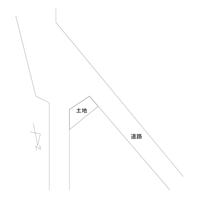 別府町新野辺北町7丁目駐車場用地の区画図