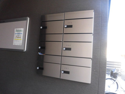 【その他共用部分】 | Casa下新庄 | 集合郵便受けです。