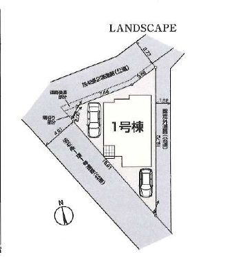 【サンスターホーム】青梅市長淵2丁目　新築限定1邸　の区画図