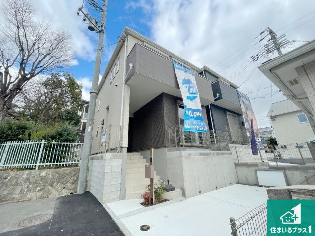 神戸市垂水区霞ケ丘　新築一戸建ての外観|安心の10年保証！外観を美しく保ち、雨水で汚れを落とします！気になることがありましたら、お気軽にお問い合わせください！