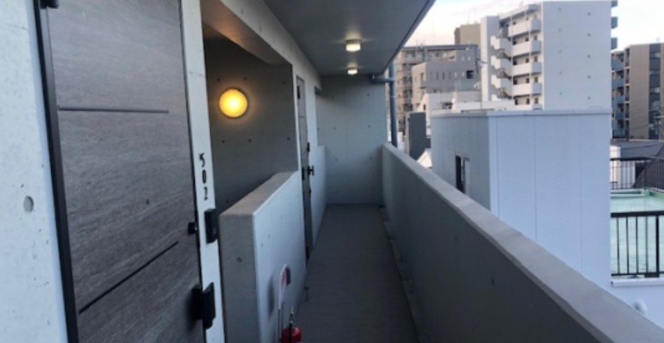 Ｂａｍｂｏｏ清澄白河のバルコニー