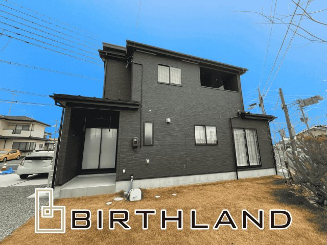 新築戸建・新築建売　郡山市片平町釜場モデル棟　小山田小・第六中の外観|〈3号棟モデル棟〉モデルハウス販売開始いたしました！！いつでも内覧可能です♪