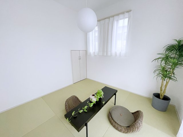 新築戸建・新築建売　郡山市片平町釜場モデル棟　小山田小・第六中の和室