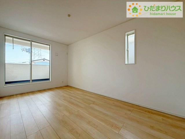 いわき市佐糠町第8　新築戸建　4号棟の寝室|8.5帖の主寝室！十分な広さがあるので、大切なプライベート空間を素敵に演出できます♪