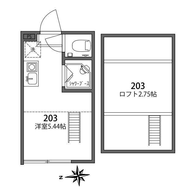 リーブル赤羽の間取り