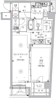 【間取り】 | GENOVIA北池袋skygarden