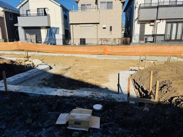 八王子市　上壱分方町　建築条件無し　第２期の前面道路含む現地写真|～5ｍ道路に面しています～