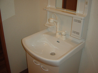 【洗面所】 | アンシャンテ | 洗面