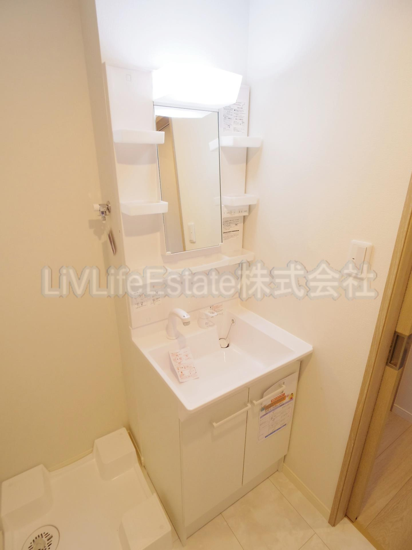 Ｃ．ＭＡＲＫ　Ａｖｅｎｕｅ（旧仮称ベルリード小平）の洗面所