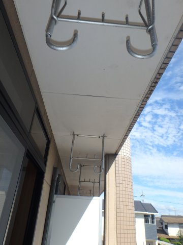 ウィステリアコート田ノ上Ⅱのバルコニー|田ノ上　１K