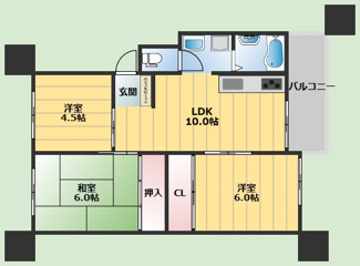 【間取り】 | シャンボール八王寺