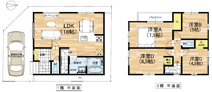 高槻市野田4丁目　新築戸建の画像