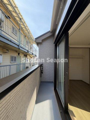 【バルコニー】 | １日の日照時間長く、洗濯物も乾きやすい南バルコニーです。