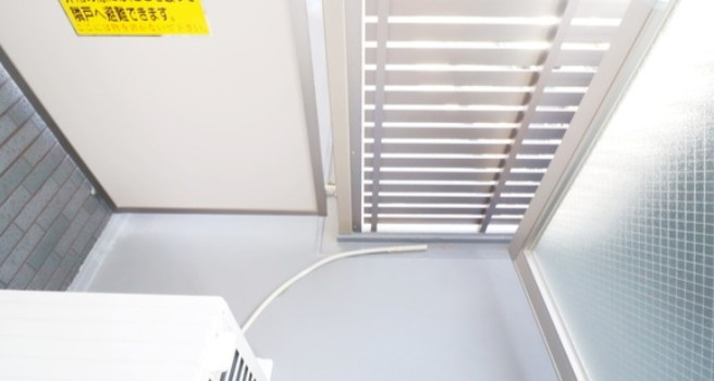 アミティＫのバルコニー