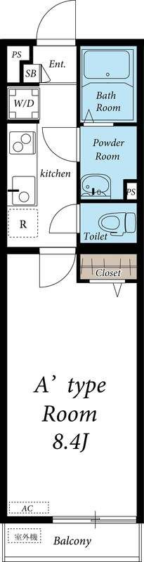 リブリ・プレジャーの間取り