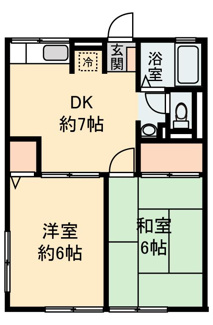【間取り】 | ファミールB