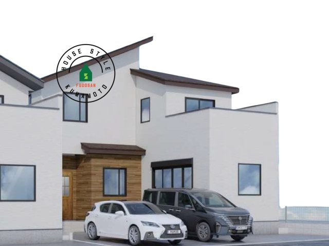 熊本市東区新南部2丁目第1-2棟(1号棟)の完成予想図|外観も気になるポイント