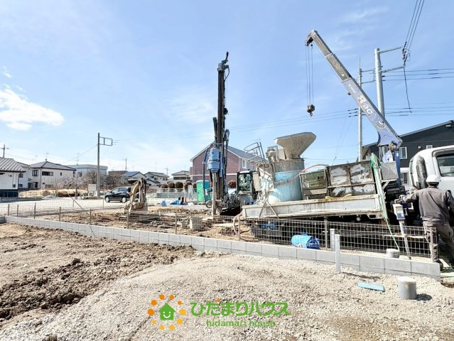 幸手市北2期　新築一戸建て　02の前面道路含む現地写真|2026/02/03　撮影