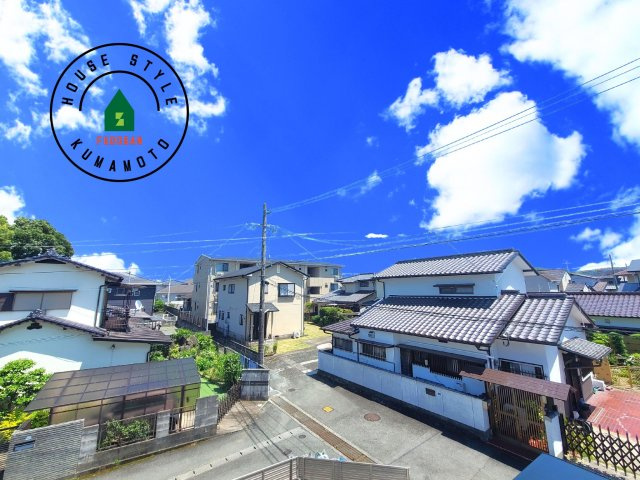 熊本市東区新南部2丁目第1-2棟(2号棟)の展望|眺望や窓からの景色が良いと、家で過ごす時間も快適です。