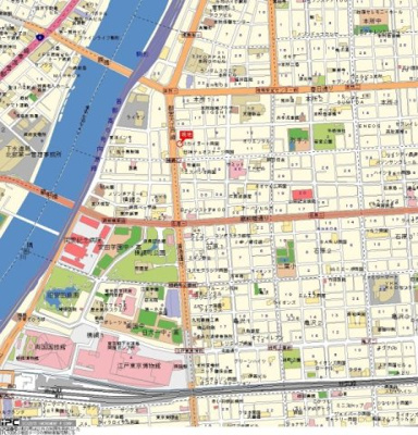 【地図】 | スカイコート両国