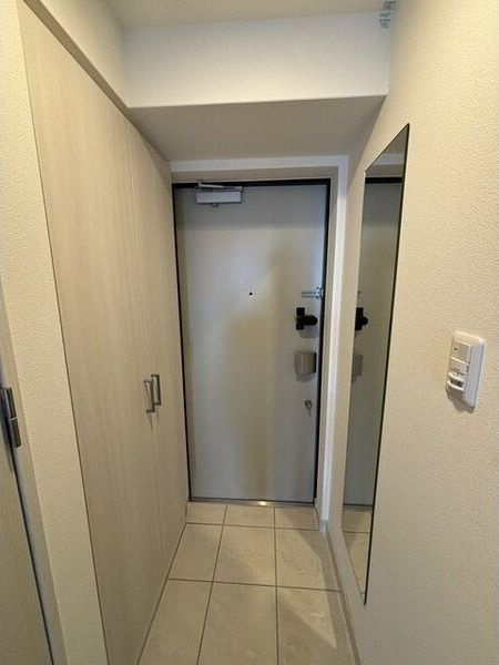 アドバンス難波南ワイズの玄関