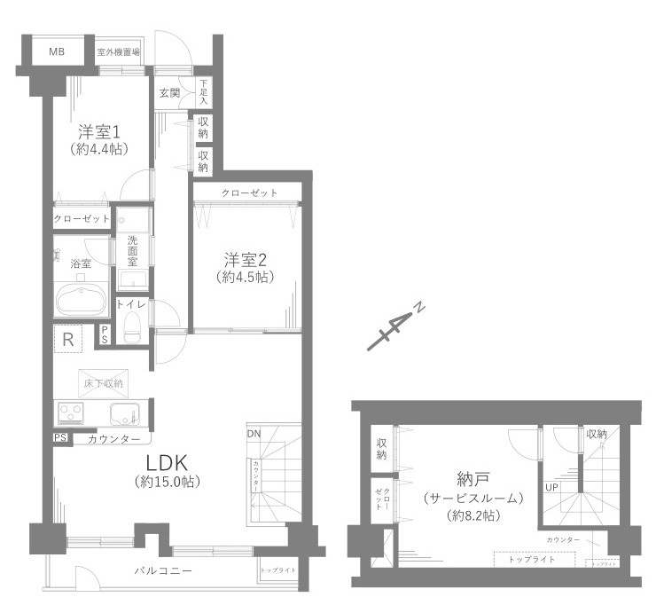 リーベスト立川錦町Ⅱ