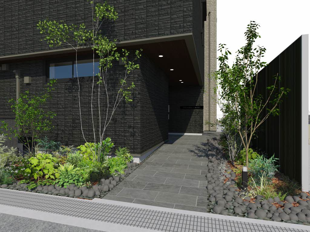 セントリビエ上甲子園のエントランス