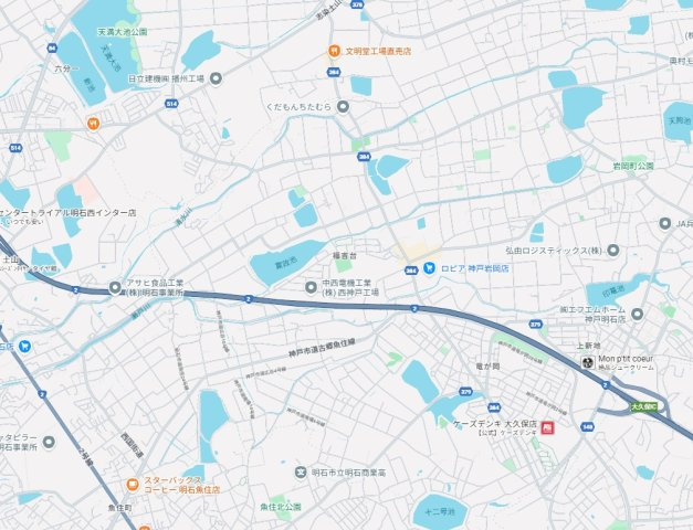 神戸市西区福吉台　新築一戸建ての地図