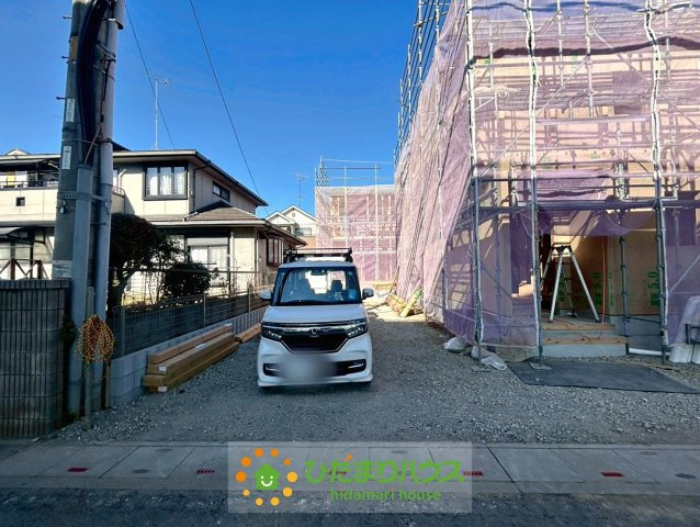 第2久喜南栗橋　新築一戸建て　の駐車場|2026/2/2　撮影