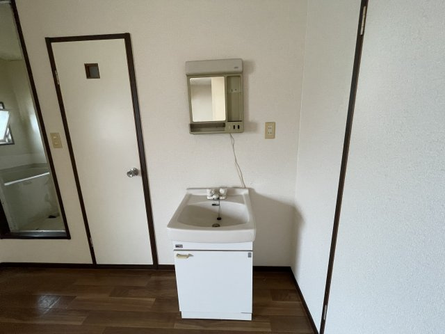 グリーンハイツの独立洗面台
